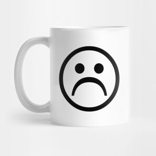 sad face Mug